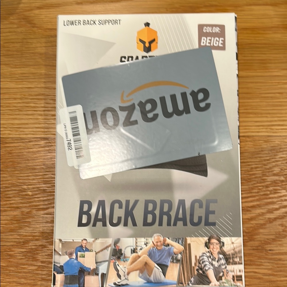 Sparthos Beige Back Brace